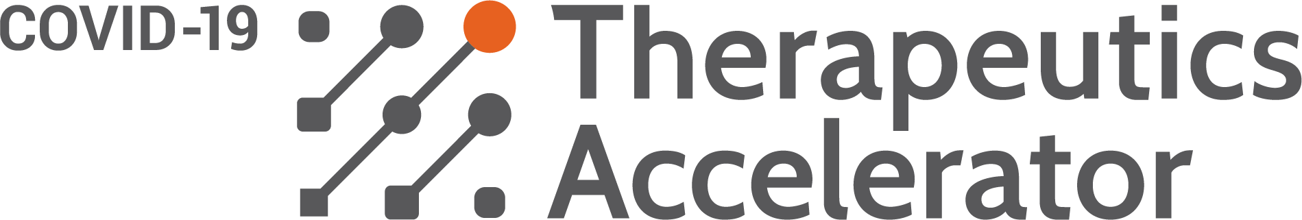 Logo for the COVID-19 Therapeutics Accelerator