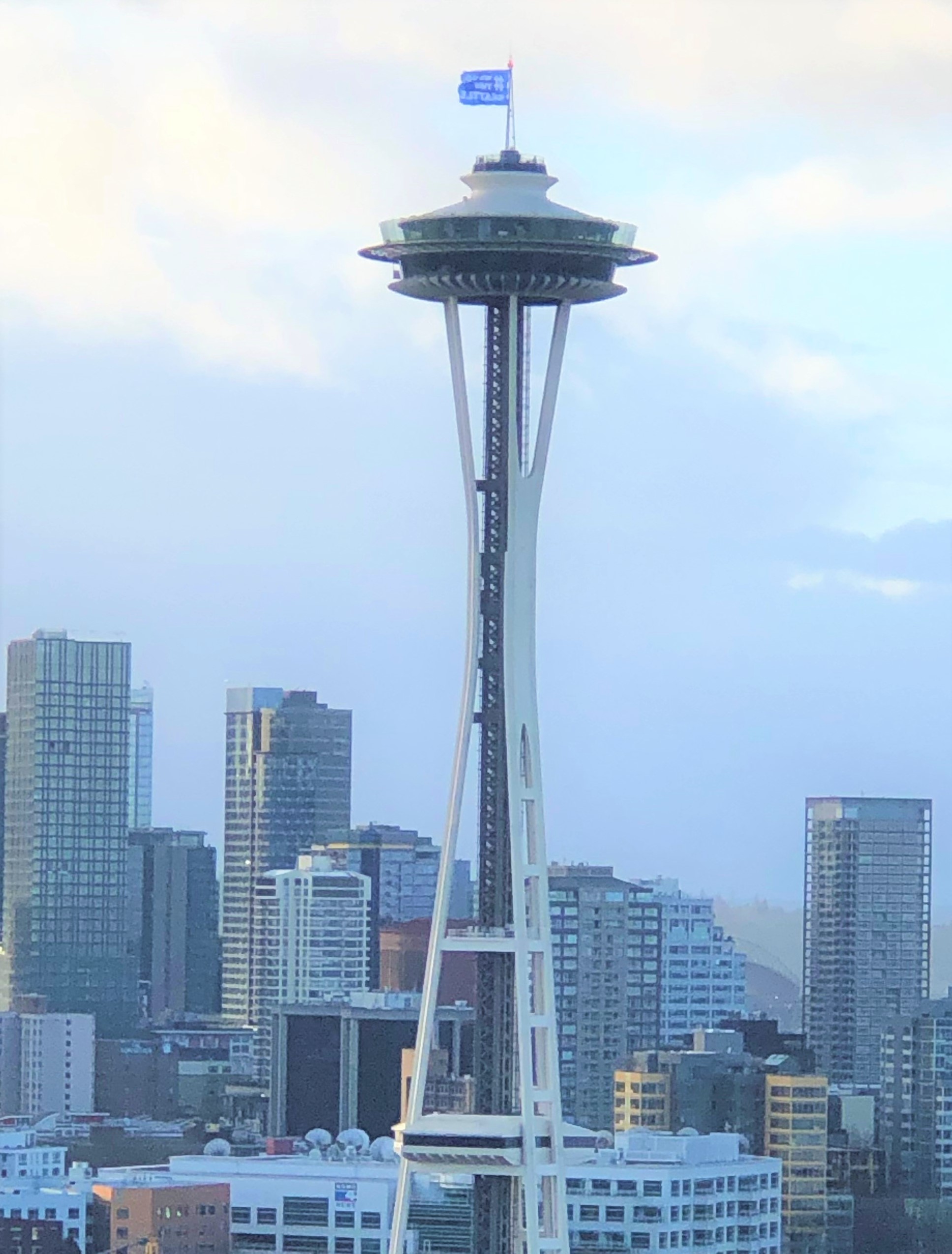 The Space Needle in Seattle, WA